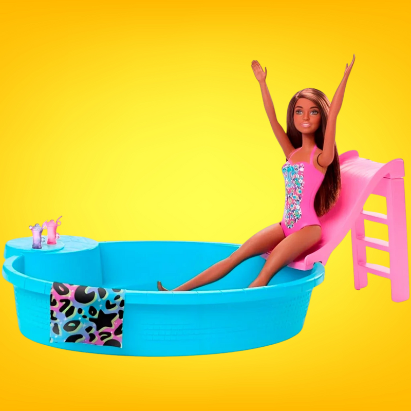 Boneca Barbie Festa Na Piscina Com Acessórios GHL92 - Mattel