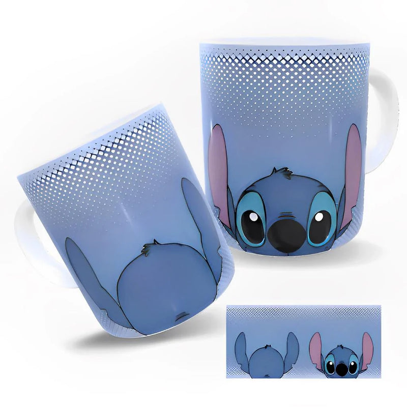 Caneca Personalizada do Stitch VÁRIOS MODELOS OFERTA POR 24 HORAS de Porcelana do Dia dos Namorados  - Stitch e Angel Eu te amo Xicara Presente Lembrancinha Kit Festa Aniversário Presente Dia das Mães Disney Infantil